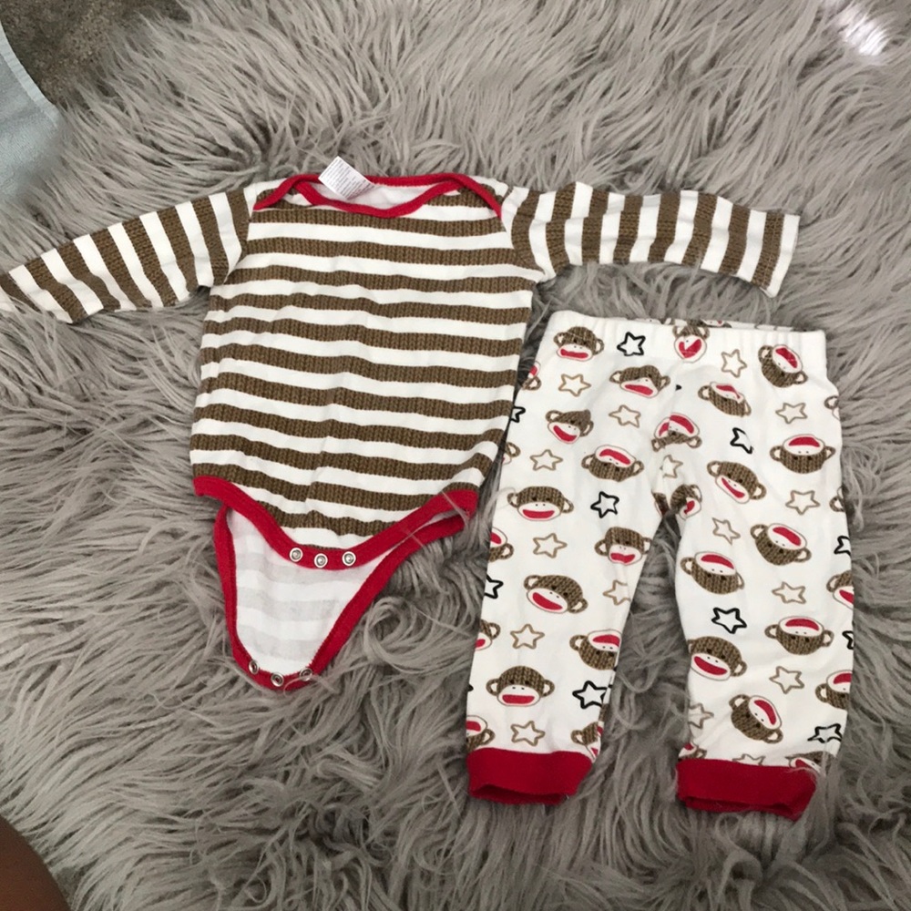 Sock monkey set